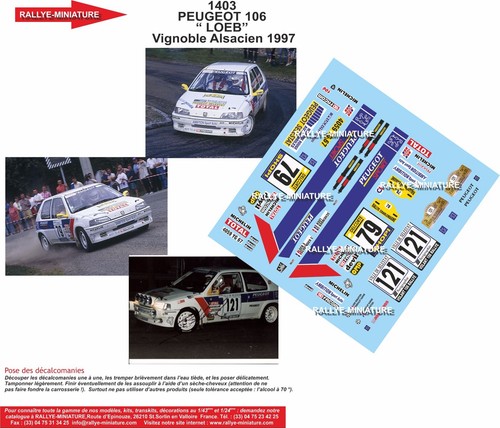 Decals ref 1403 peugeot - ref,
