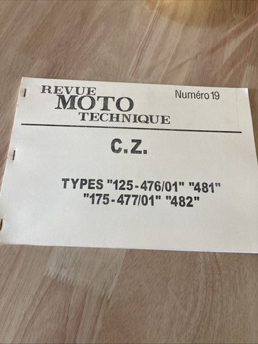 Revue moto technique cz - revue,