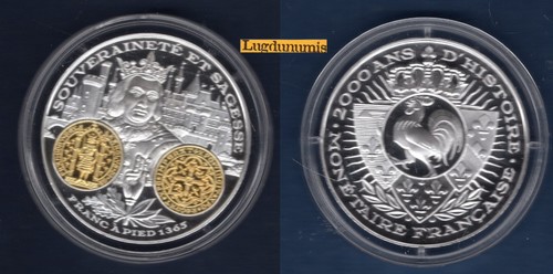 Médaille franc pied - médaille, à
