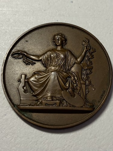 Médaille bronze déesse - médaille, en