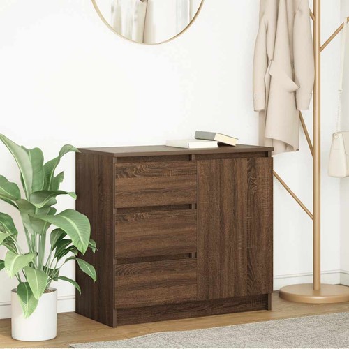 Buffet avec tiroir - , gris