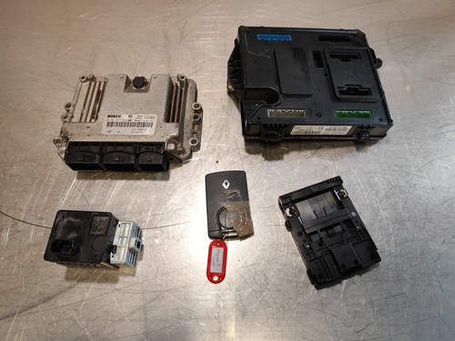 Kit demarrage ecu renault - demarrage,