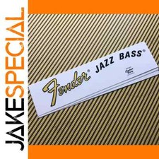 Headstock Logo Fender Jazz Bass Headstock Decals Set of 3