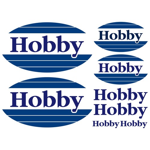 Hobby autocollant sticker