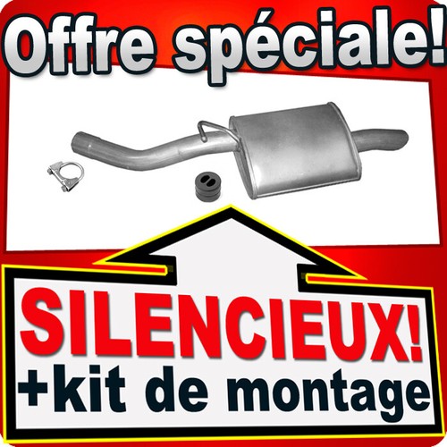 Silencieux arriere pour - arriere,