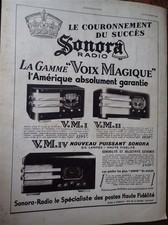radio SONORA gamme VOIX