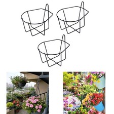 Porte-plantes mural en métal