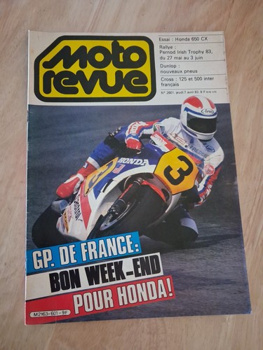 Magazine moto revue 1983 - magazine, n°