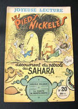 Joyeuse Lecture Pieds Nickelés n°20 Pellos Ed. SPE 1957 TBE