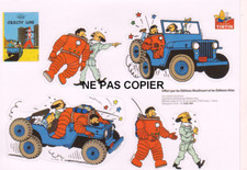 TINTIN - Autocollant Stickers