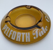 ancien cendrier publicitaire Pelforth Brune/pâle Verre Fumé Pélican Vintage