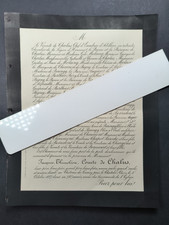 Comte de Chalus, 1809-1887, Château du Carroy, le Chatelet, Cher