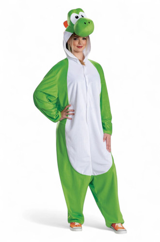 Yoshi hooded jumpsuit adult - hooded,
