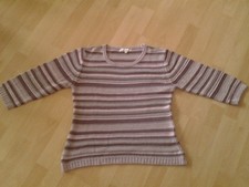 Scottage pull rayé violine