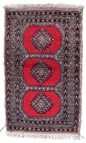 Tapis boukhara vintage fait - boukhara,