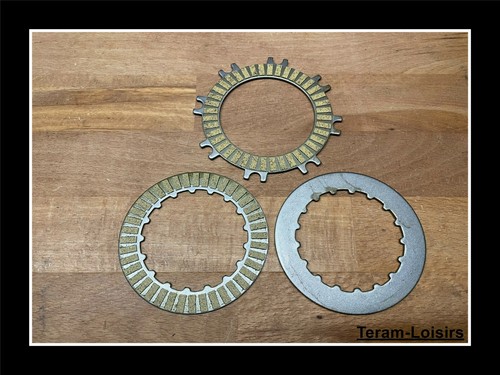 Kit embrayage disques garnis - 3,