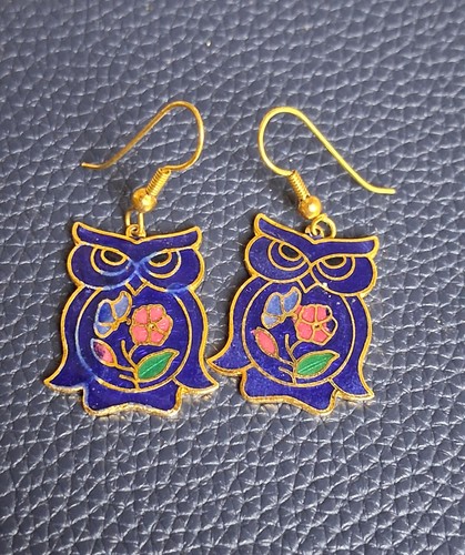 Boucles oreilles chouette - d'oreilles,