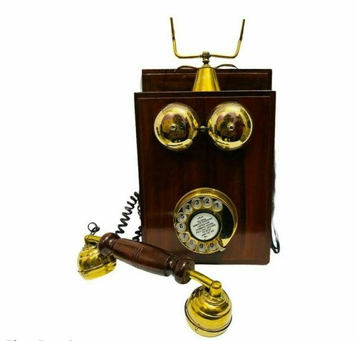 Téléphone cadran rotatif - téléphone,