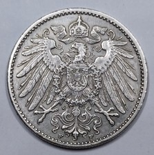 SUP & Rare Monnaie Argent, 1 Mark 1910 F - GERMANY