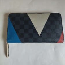 Portefeuille long Louis Vuitton America's Cup Damier Graffit Zippy Organizer ...