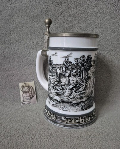 Chope bière avec couvercle - de,