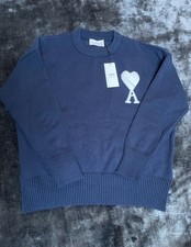 Pull AMI Paris Bleu Marine –