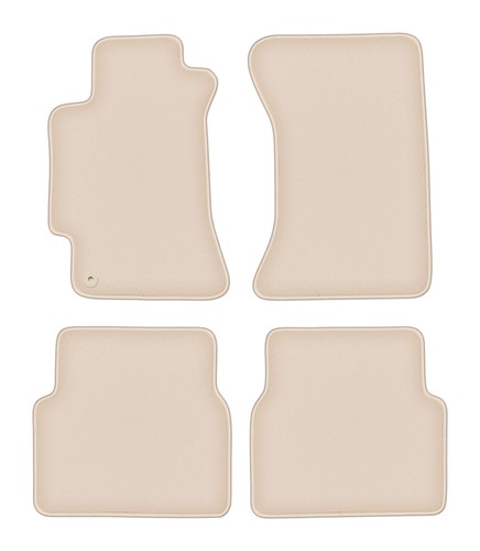 Tapis sol velours beige - tapis,