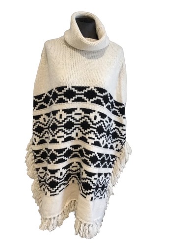 Superbe authentique poncho - superbe,