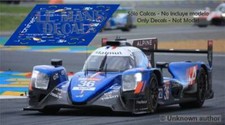 Autocollants Oreca 07 Le Mans