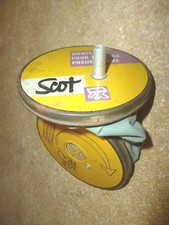 ancien gonfleur de matelas SCOT tole et soufflet caoutchouc fonctionnel