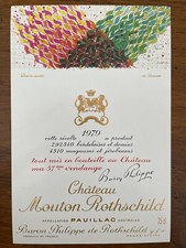 Étiquette  Mouton Rothschild 1979 - 75 cl