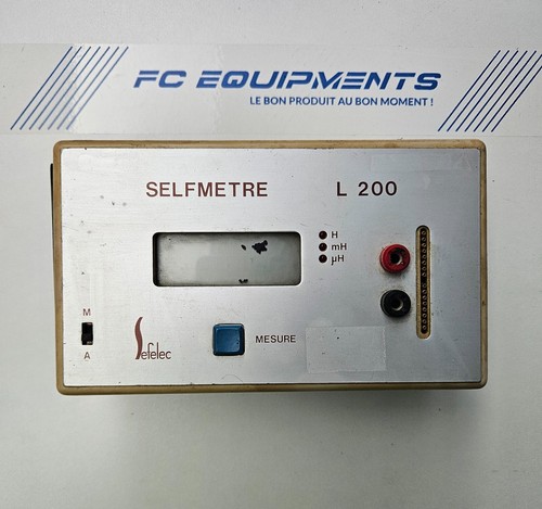 Sefelec l200 selfmeter - sefelec,