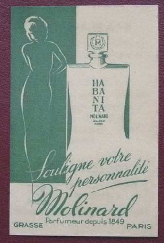 Carte parfumée molinard - -,