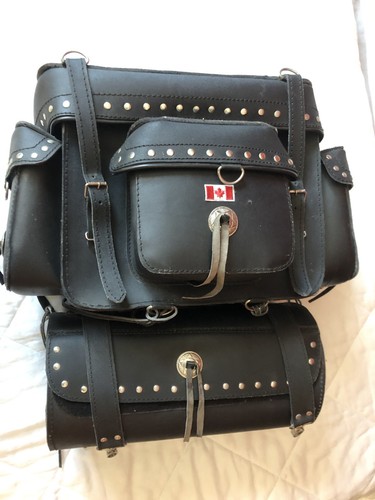 Set sacs cuir pour custom - 2,