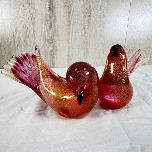 Lot oiseaux verre - lot, en