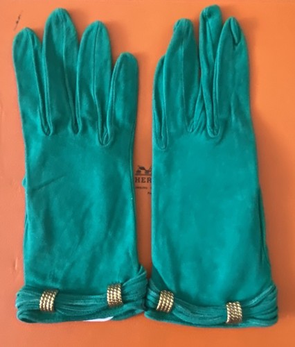 Gants velours hermes - gants,