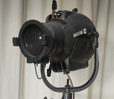 projecteur lumière theatre cinéma Strand Electric 1950-60 anglais avec poursuite