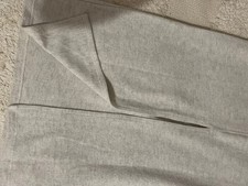 Robe longue beige en coton