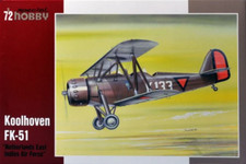 Maquette Special Hobby Koolhoven FK-51 72175 1/72