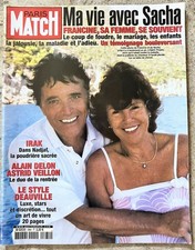 PARIS MATCH n° 2884 du 26 août 2004 (Nadjaf, Distel, Manaudou, Delon, Bergman)