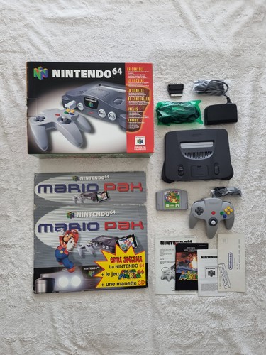 Console nintendo mario - 64, pak