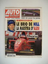 AUTO HEBDO n°978 LAMBORGHINI DIABLO SE JOTA-AUDI S6 4.2-RENAULT LAGUNA 2.0 RTI