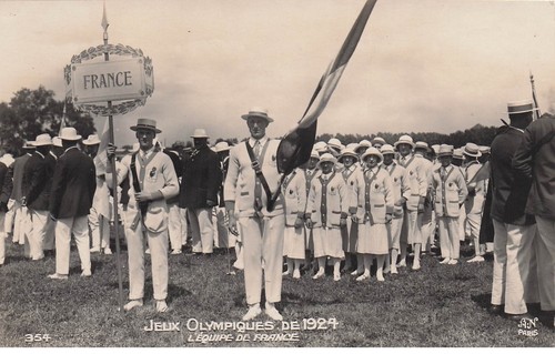 Jeux olympiques 1924 equipe - jeux,