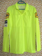 Maillot Arbitre Nike Dri Fit jaune manche longue Ligue Football Homme - M