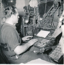 Imprimerie c. 1950 - Linotype