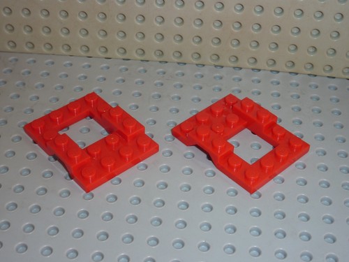 Lego car base red - 2, 4