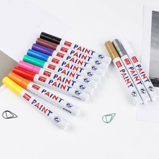 ⭐⭐Stylo Marqueur De Peinture Permanent Étanche Pour Pneu De Voiture Bande De /