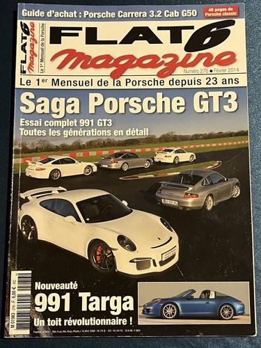 Flat magazine porsche 276 - flat, 6