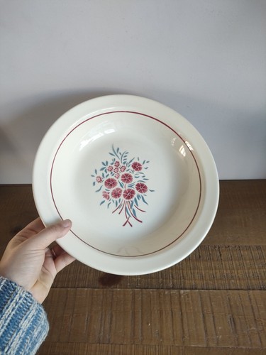 Grand plat rond creux demi - plat,
