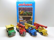 Majorette 1/60 Camion Grue , Benne Made in France
